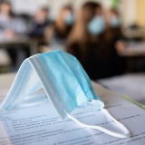 En Valais, les élèves ont connu une obligation de porter le masque lors de la pandémie de Covid-19. (Image d'illustration)